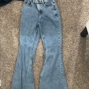 Women's Pacsun Blue Flared Jeans